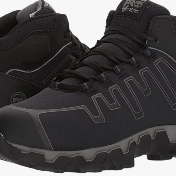 NEW Timberland Mens Powertrain Sport Mid Alloy Safety Toe Electrical Hazard 12W - Picture 4 of 14